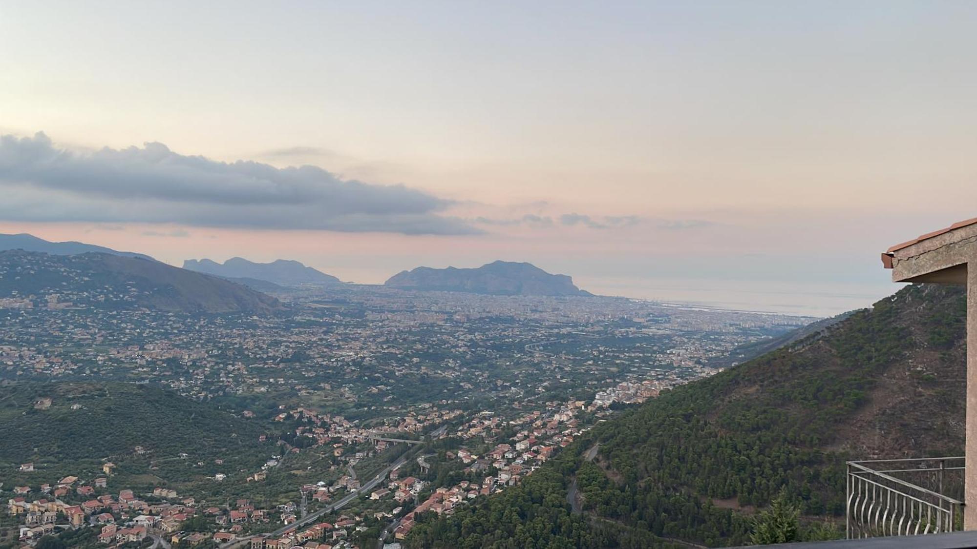 Il Panorama Lejlighed Altofonte Eksteriør billede